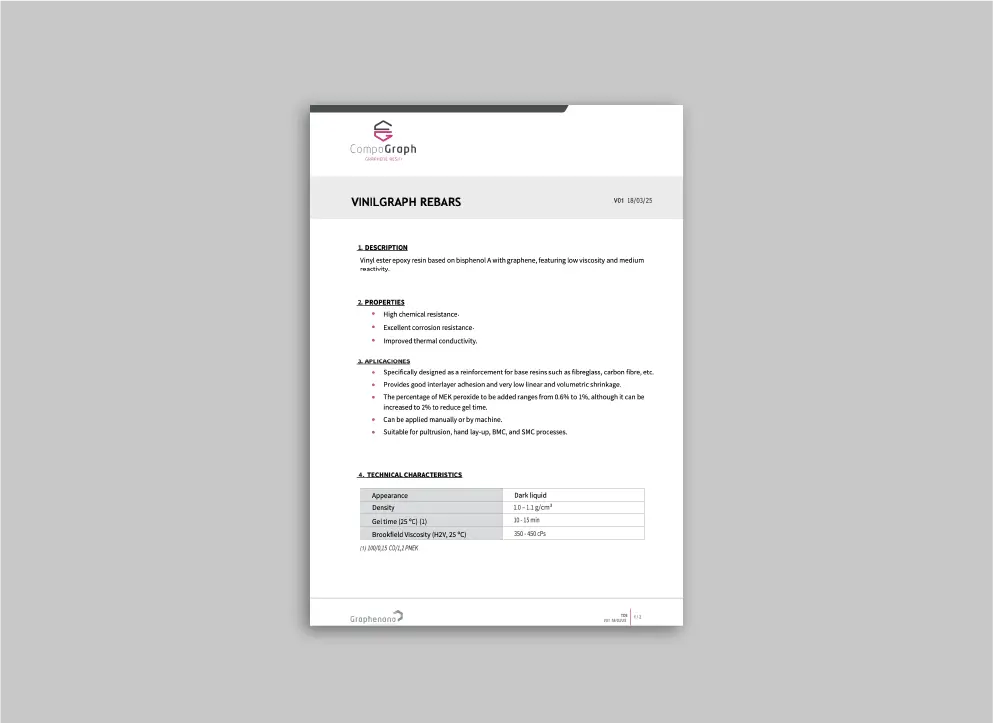 cover VINILGRAPH REBARS