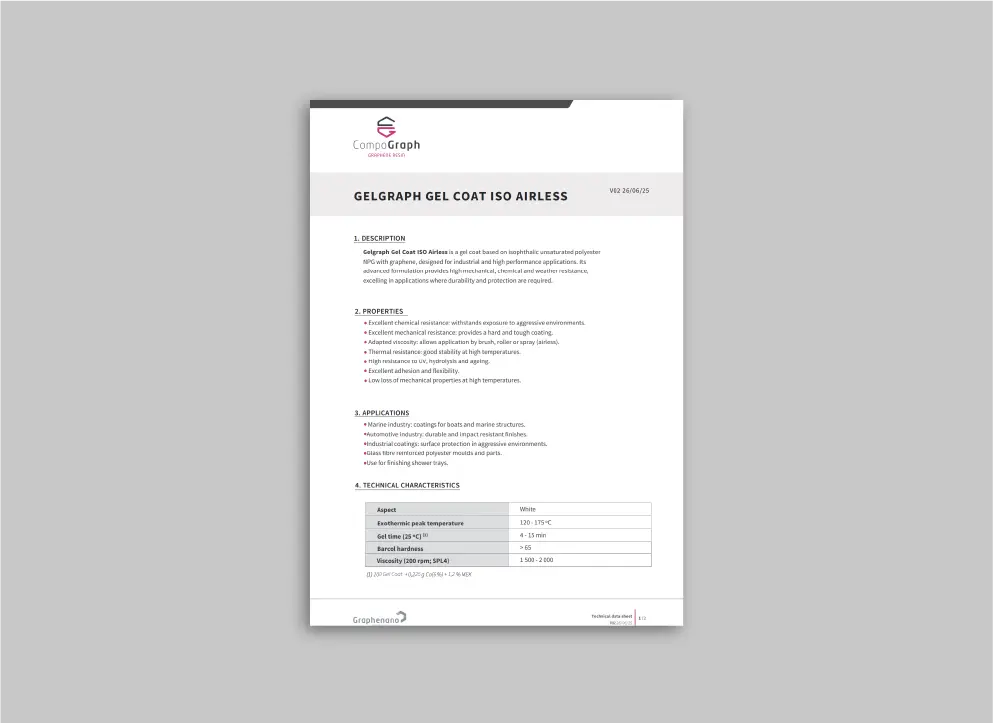 Cover GELGRAPH GEL COAT ISO AIRLESS